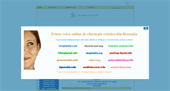 Desktop Screenshot of chirurgie-estetica.ro